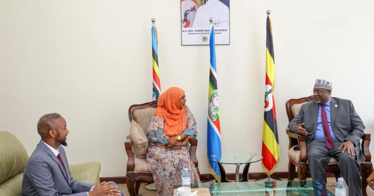 Guddoomiyaha Golaha Shacabka BJFS oo gaaray Uganda