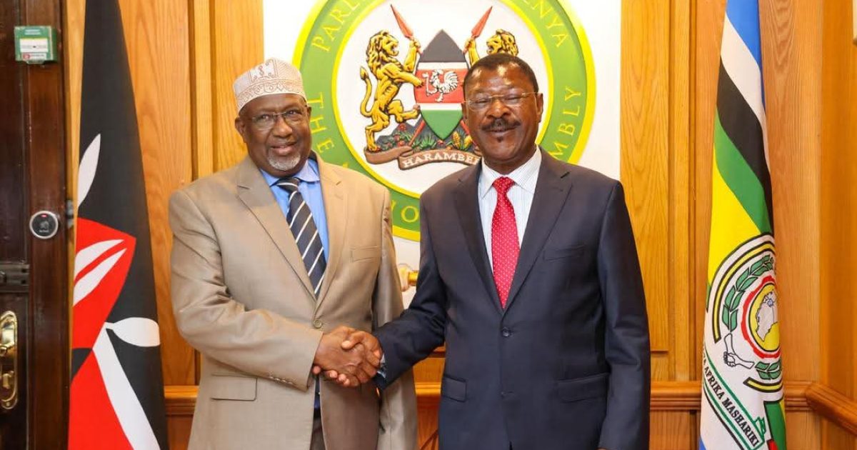 Guddoomiyaha Golaha Shacabka BJFS oo Kulan La Qaatay Dhigiisa Dalka Kenya