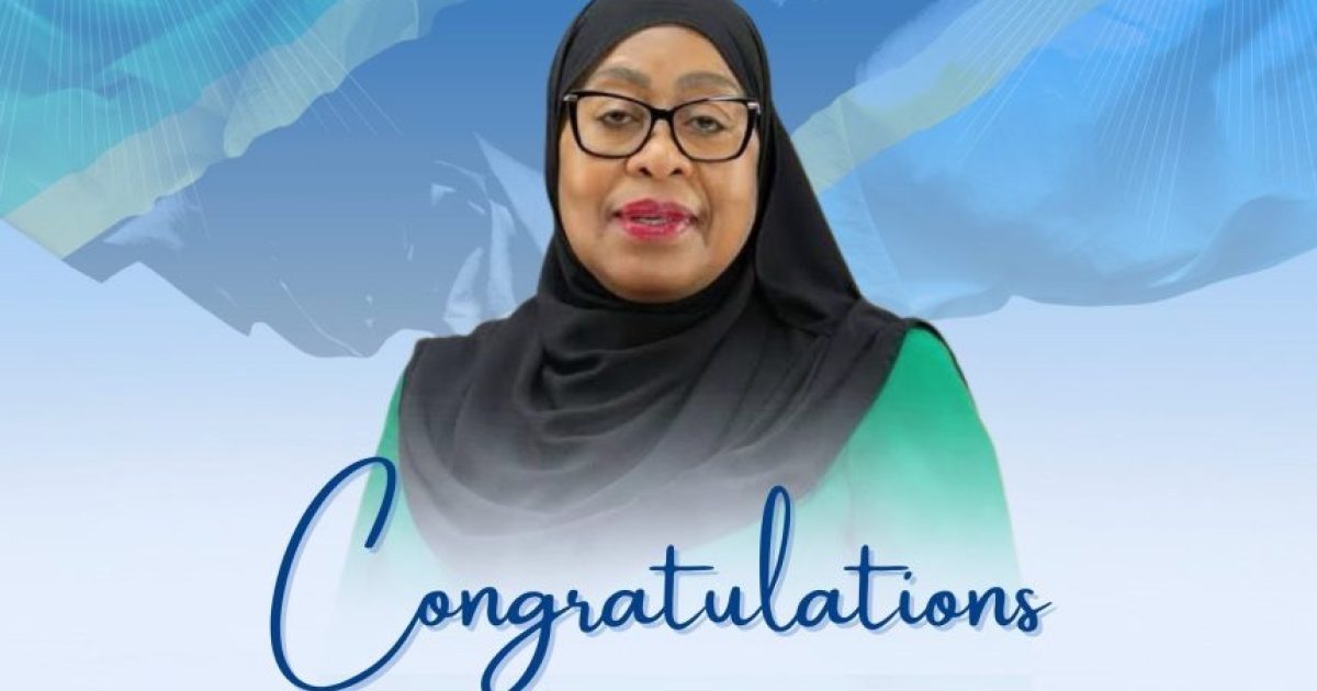 Madaxweynaha JFS Oo Hambalyo U Diray Madaxweynaha Dib Loo Doortay Ee Tanzaaniya