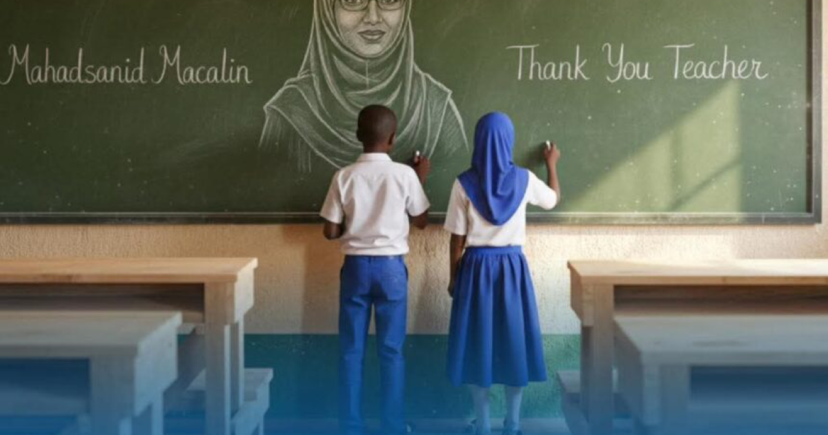 Munaasabad lagu weynaynayo Maalinta Macalimiinta Soomaaliyeed oo ka socota Muqdisho