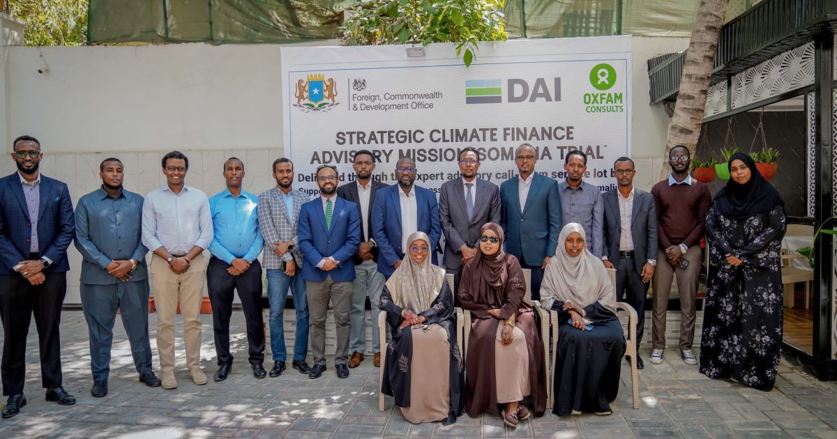 Shirka arrimaha isbadalka cimilada iyo nidaamka maalgelinta oo Muqdisho lagu soo xiray