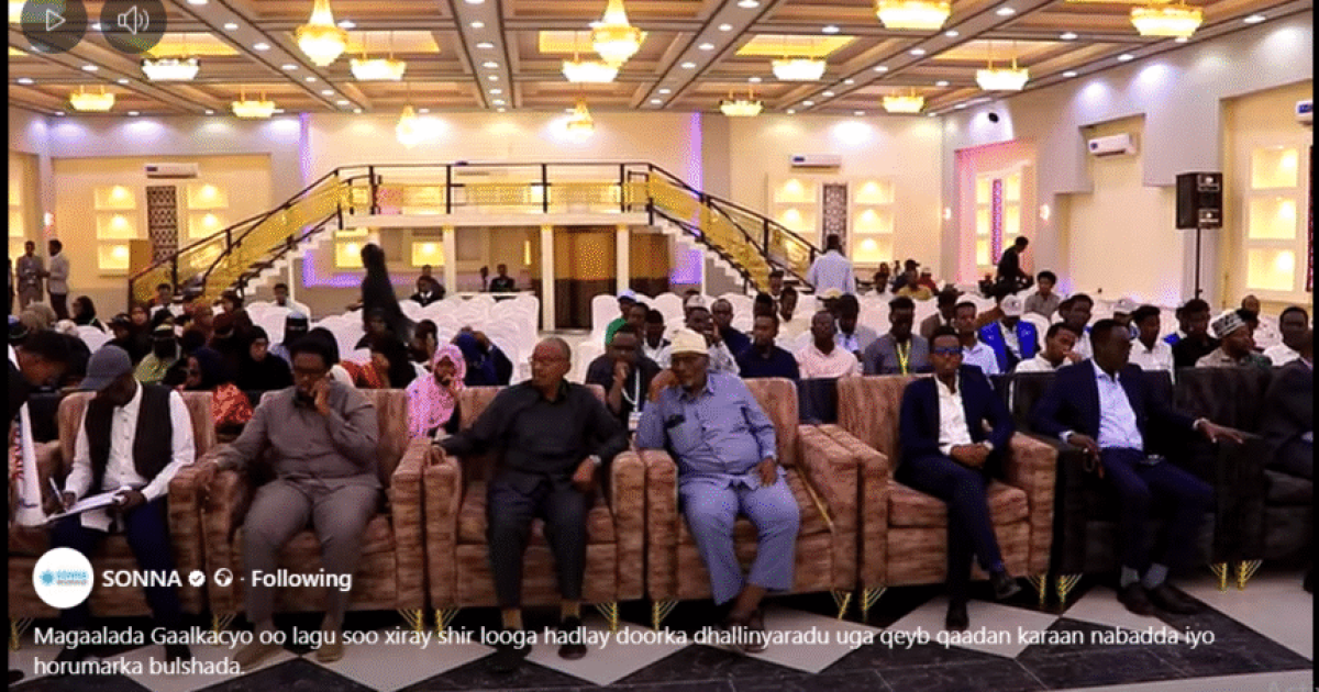 Bandhigga Todobaadka Nabadda oo lagu soo gabagabeeyay Gaalkacyo