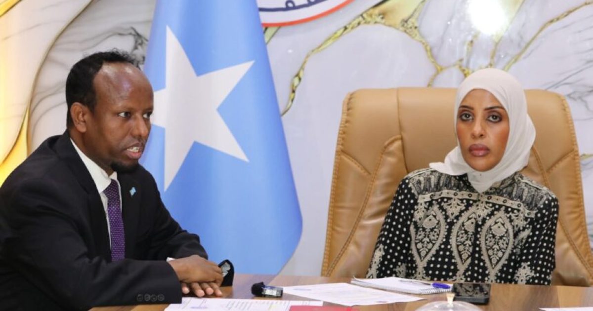 Wasiirka Caafimaadka XFS Oo Hortagay Guddiga Horumarinta Adeegga Bulshada Ee Golaha Shacabka