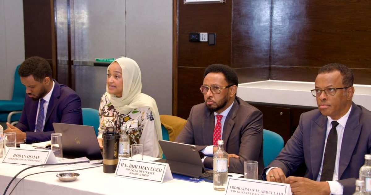 Wasiirka Maaliyadda XFS oo ka qeyb-galay Shir Caalami ah oo lagu horumarinta dhaqaalaha Soomaaliya.