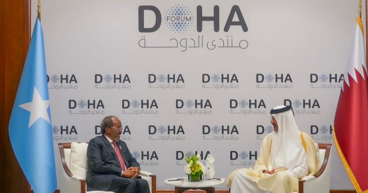 Madaxweyne Xasan Sheekh Oo La Kulmay Amiir Dalka Qatar