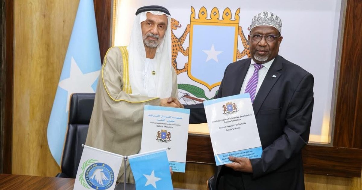 Kusimaha Madaxweynaha Dalka Oo Qaabilay Guddoomiyaha Golaha Baarlamaanka Caalamiga Ah Ee Is-Cafinta Iyo Nabadda