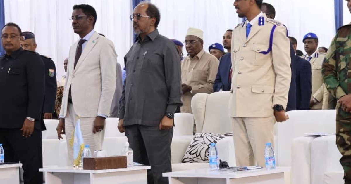 Madaxweynaha JFS Oo Ka Qaybgalay Munaasabadda Sanad-guuradii 82-aad ee Aasaaska Ciidanka Booliiska Soomaaliyeed