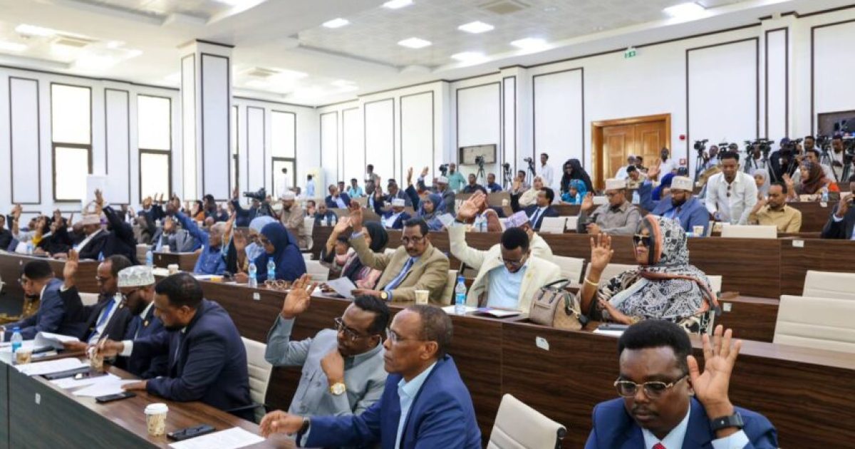 Golaha Shacabka oo ansixiyay Heshiiska Aas-aasida Ciidanka Heeganka ee Bariga Afrika.