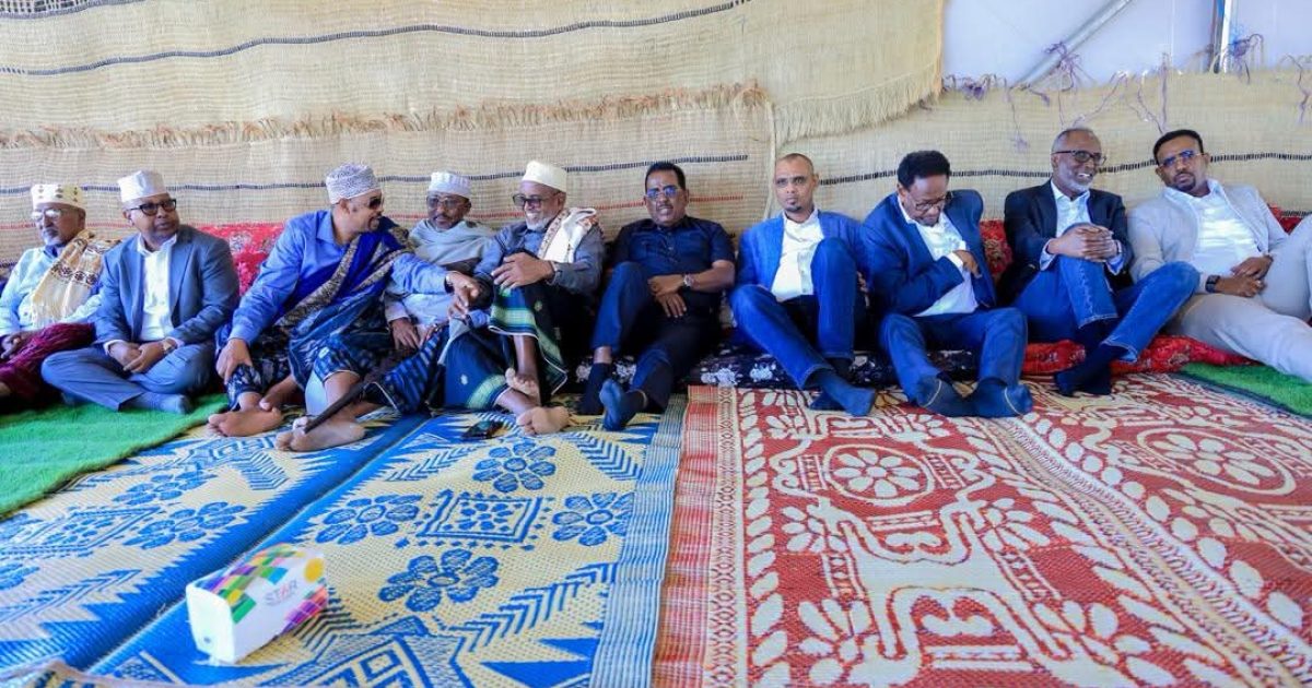 Wafdiga Dowladda JFS oo qado sharaf loogu sameeyay Laascaanood