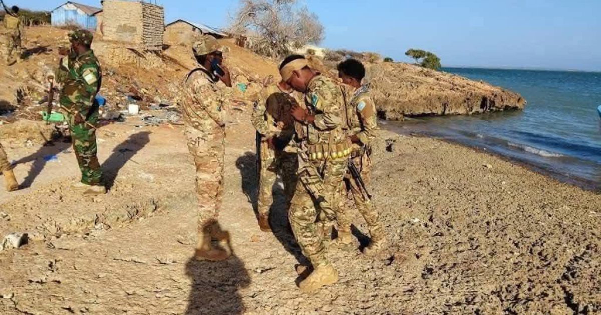 Ciidamada Danab iyo kuwa Jubbaland oo soo afjaray Khawaarijtii weerartay deegaanka Kudhaa.