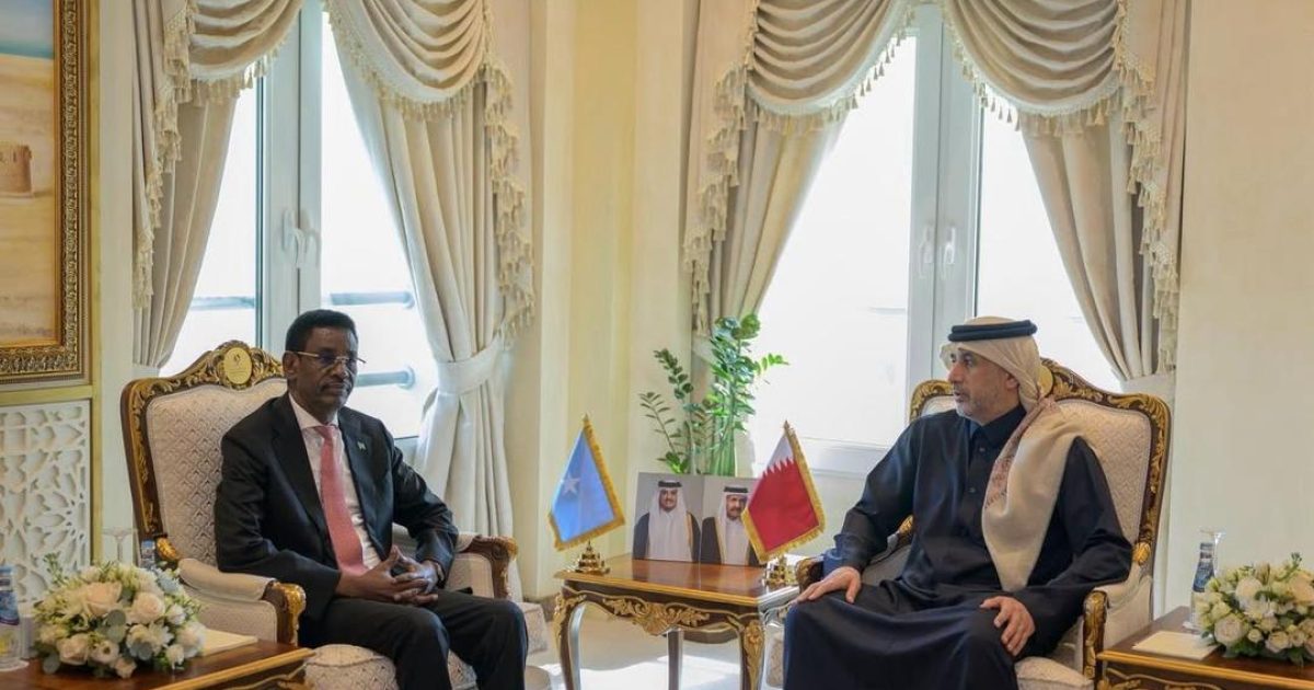 Wasiirka Amniga Gudaha Soomaaliya oo Qatar kulan kula yeeshay Wasiiru-Dowlaha Arrimaha Gudaha.