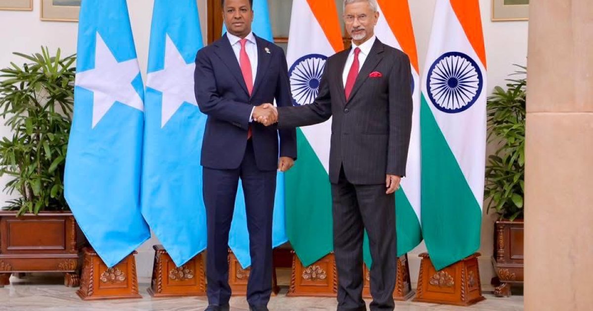 Soomaaliya iyo Hindiya oo sii xoojinaya xiriirka Laba-Geesoodka ah ee labada dal