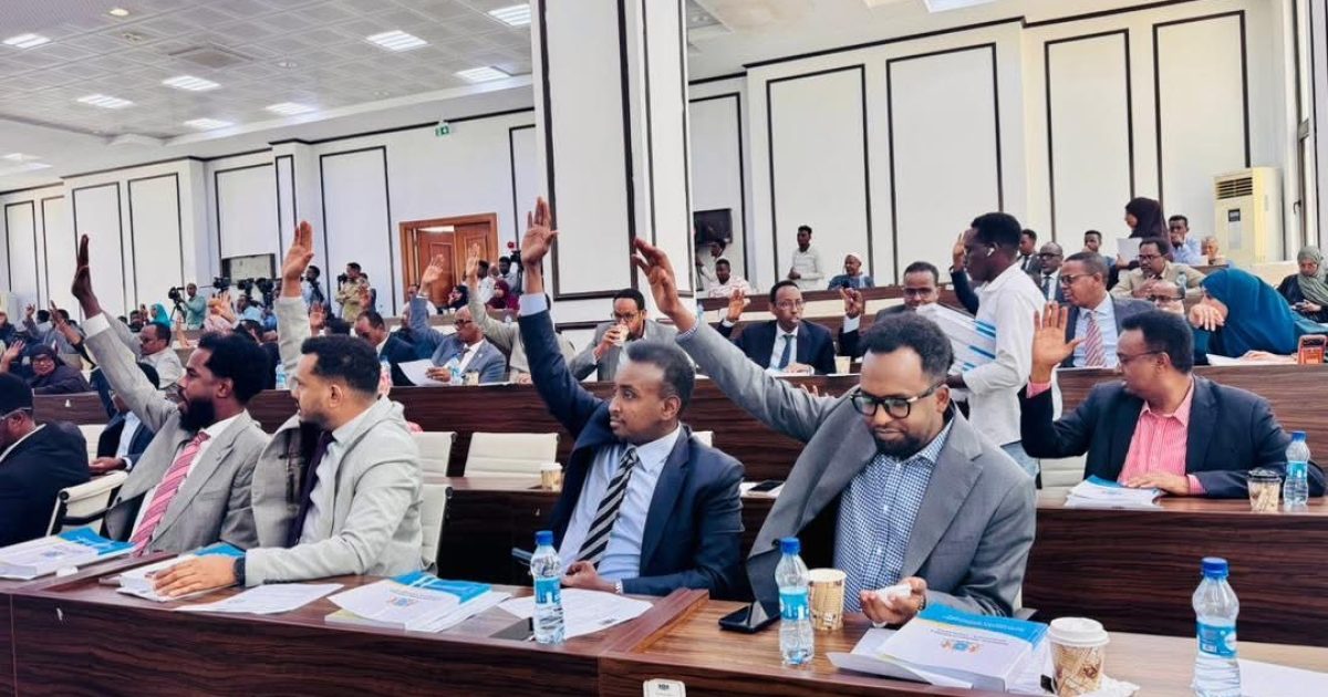 Mudanayaasha Golaha Shacabka Oo Ansixiyay Hindise-Sharciyeedka Daawada