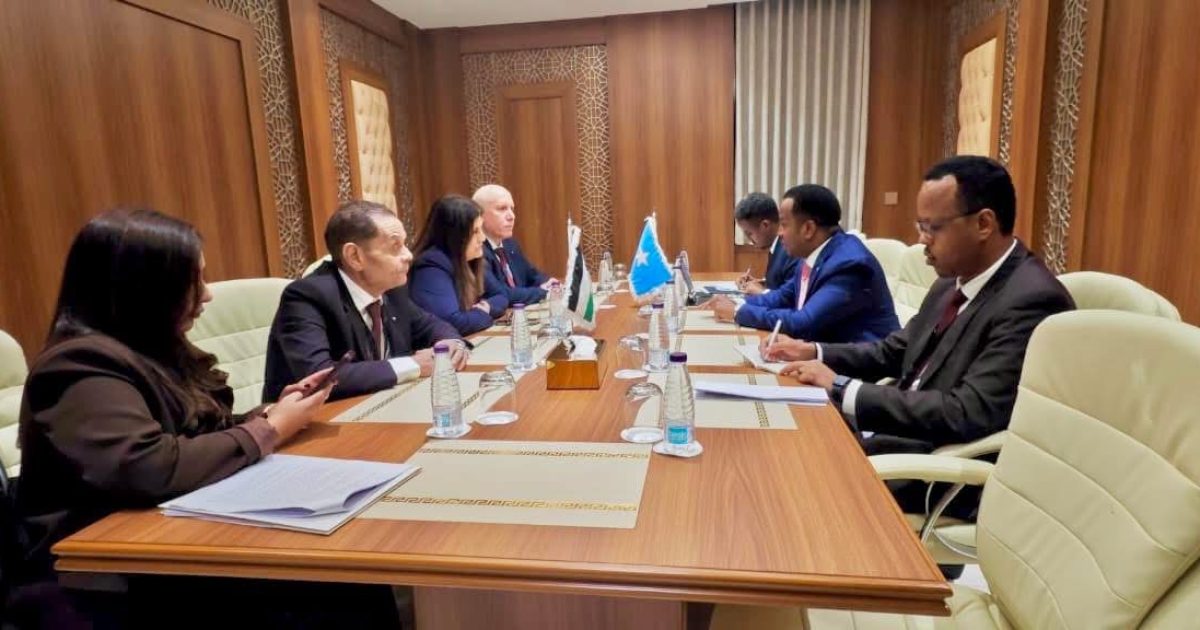 Wasiirka Arrimaha Dibadda XFS oo la kulmay dhiggiisa Falastiin