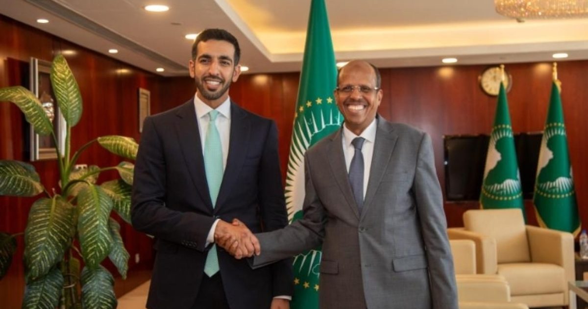 Guddoomiyaha Midowga Afrika iyo Wasiiru-dowlaha Arrimaha dibada Imaaraadka oo ka shiray qadiyadda Soomaaliya