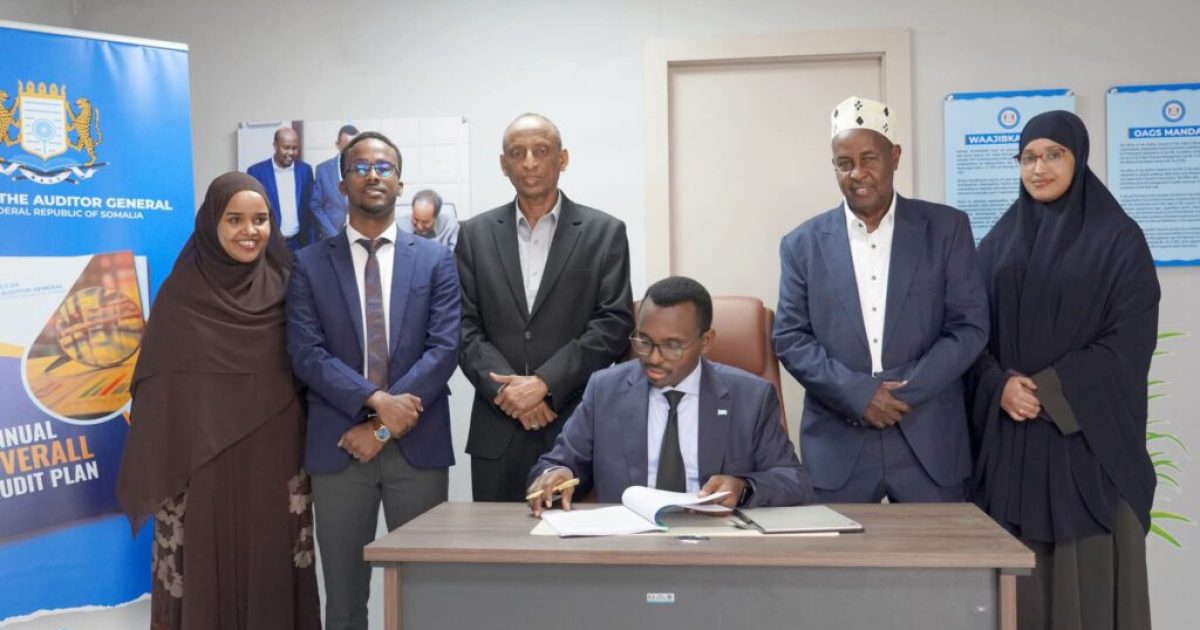 Hantidhowraha Guud ee Qaranka oo saxiixay Qorshaha Guud ee Baarista sannadka 2026