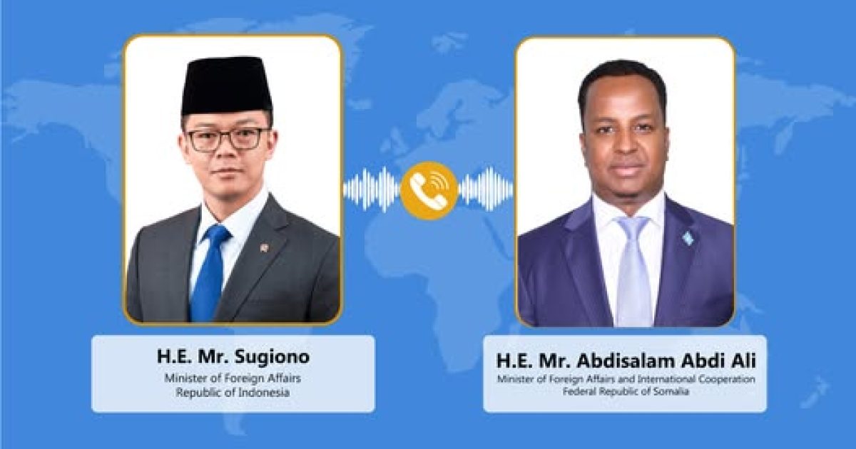Somali FM Discusses with Indonesian Counterpart to Uphold Somalia’s Sovereignty