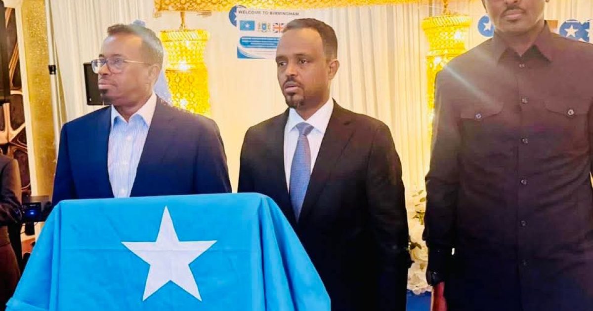Jaaliyadda Soomaaliyeed ee Birmingham oo kulan soo dhaweyn ah u sameeyay Wafdiga Wasiir Al-Cadaala