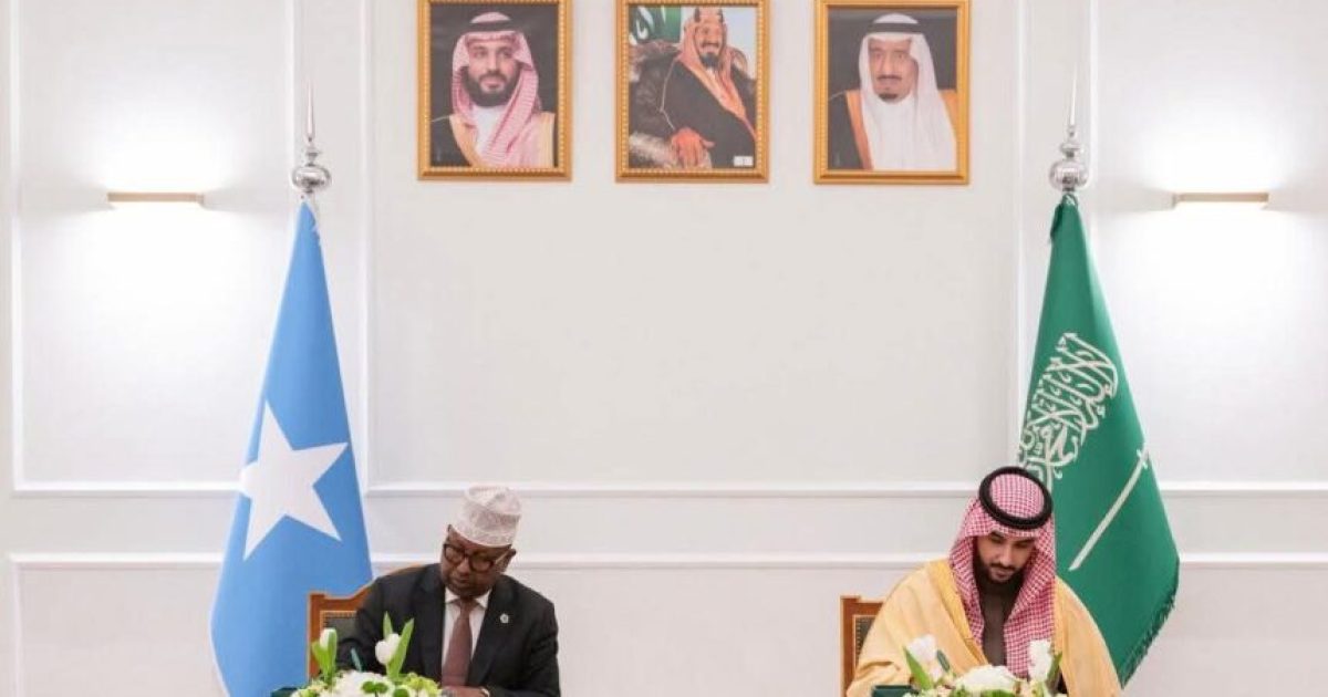 Dowladaha Soomaaliya iyo Sucuudiga oo kala saxiixday heshiis iskaashi amni