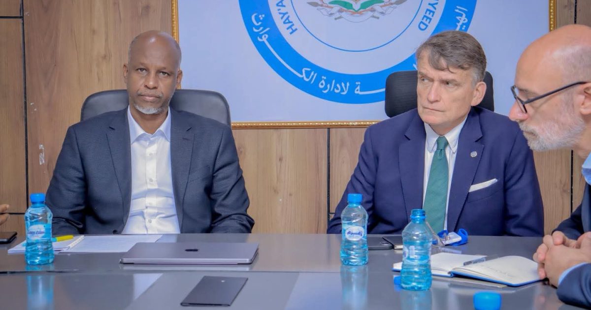 Guddoomiye ku-xigeenka SoDMA oo qaabilay Christian Saunders