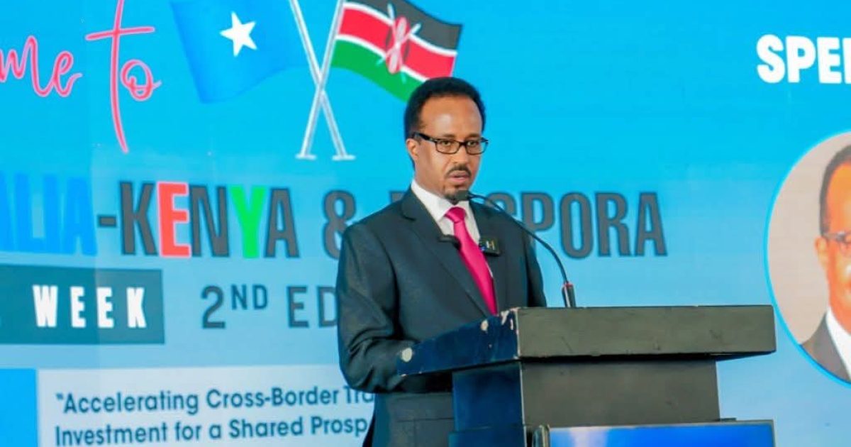 Wasiirka Ganacsiga XFS oo Nairobi ka daahfuray bandhigga todobaadka ganacsiga Soomaaliya iyo Kenya