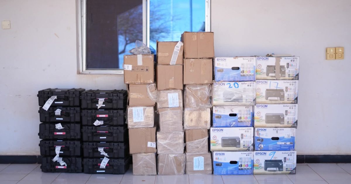 Guddiga Madaxa Bannaan ee Doorashooyinka Qaranka oo qalabka diiwaangelinta gaarsiiyay Matabaan