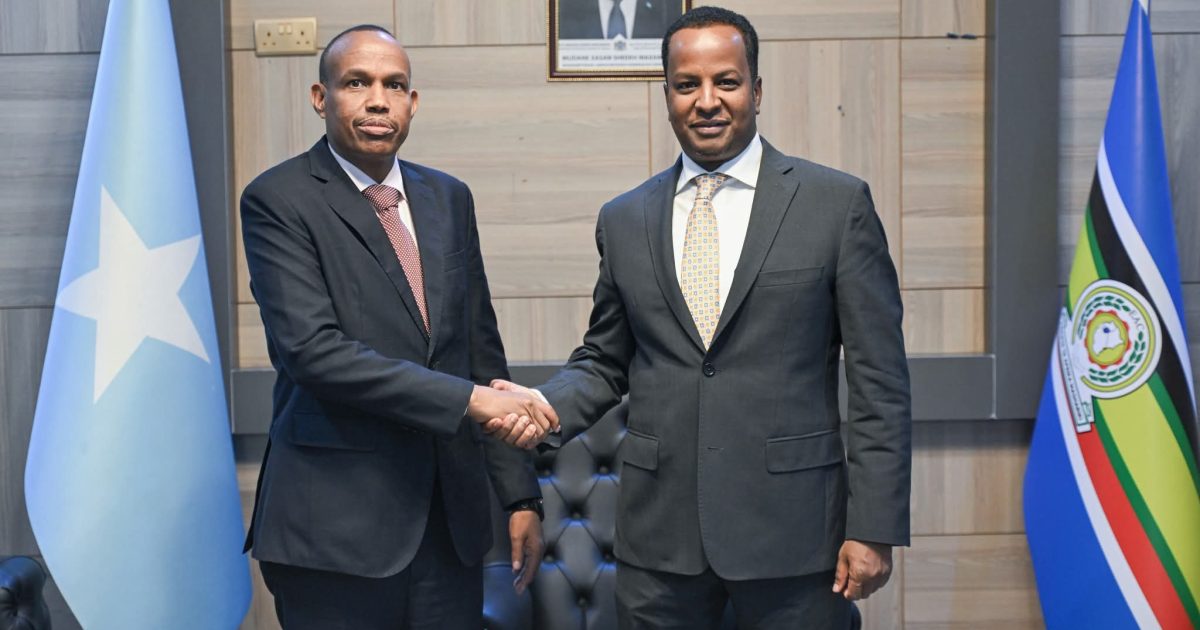 Wasiirka Arrimaha Dibadda XFS, oo la kulmay Ergeyga Gaarka ah ee IGAD u qaabilsan Koonfurta Suudaan