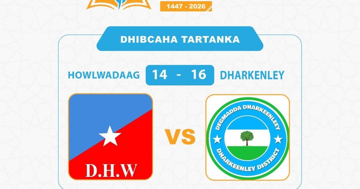 Tartamayaasha Dharkeynleey oo caawa u gudbay wareegga Labaad ee tartanka