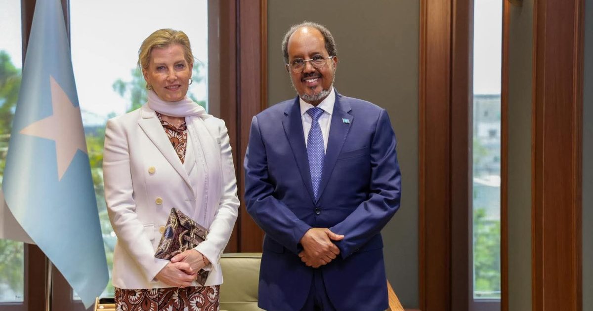 Madaxweynaha JFS oo qaabilay xubin sare oo ka tirsan Qoyska Boqortooyada Ingiriiska