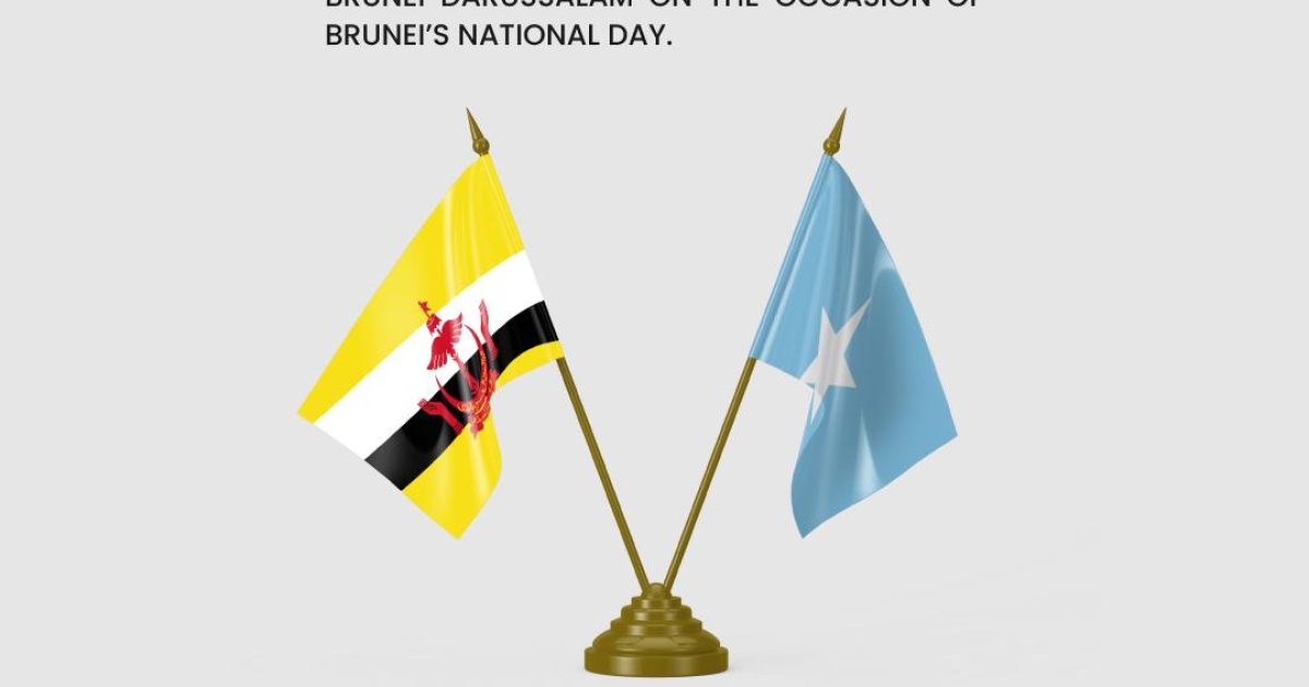 Somalia Congratulates Brunei on National Day