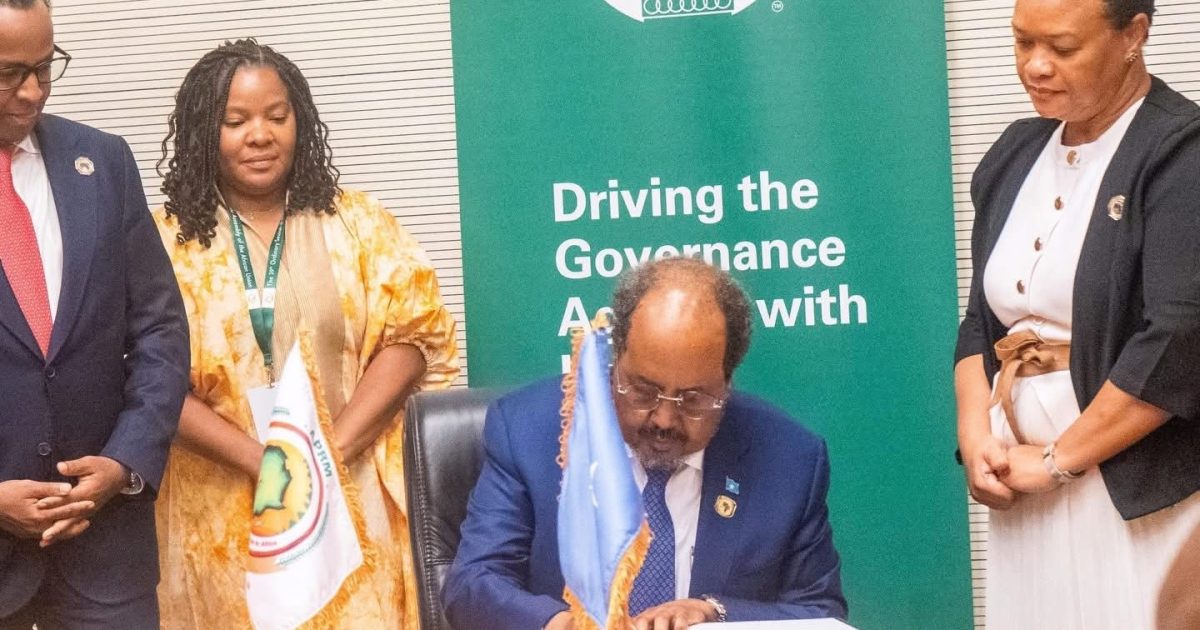 JFS oo si rasmi ah ugu biirtay Habka Is-Qiimeynta iyo Dib-u-Eegista Maamul-Wanaagga Afrika ee APRM