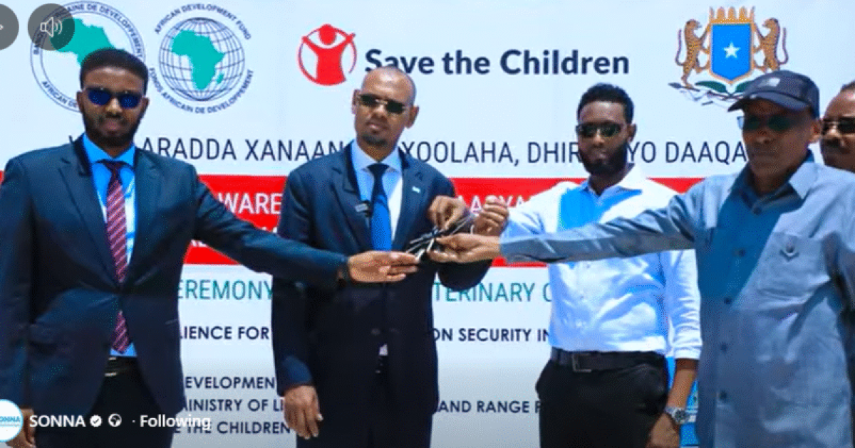 Wasiir Xasan Xuseen “Waxaan ka shaqeyn doonaa sidii xal loogu heli lahaa caafimaadka xoolaha”