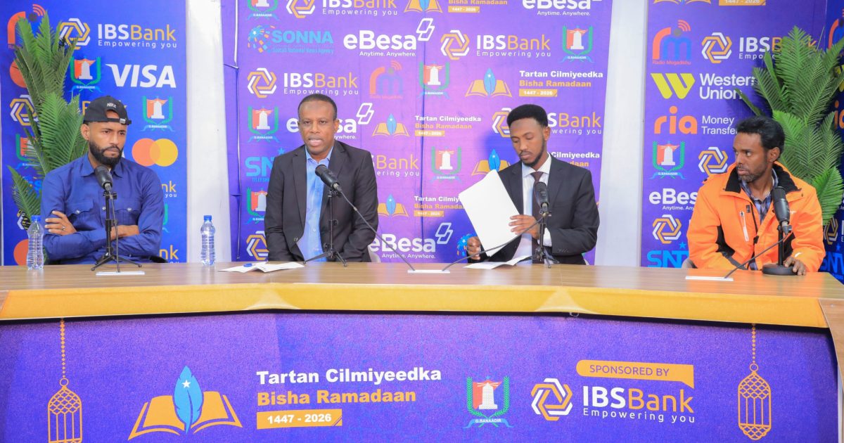 Tartamayaasha Degmada Hodan oo caawa ku guuleystay tartan Cilmiyeedka Warbaahinta Qaranka “SAWIRRO”