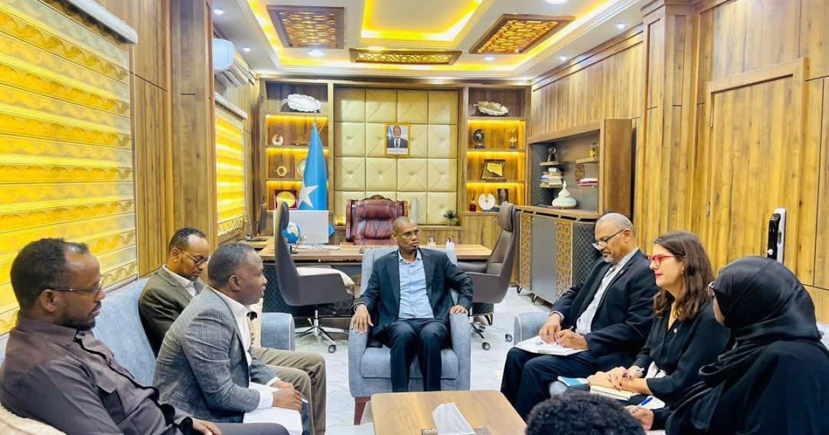 Madaxda Wasaaradda Xanaanada Xoolaha oo qaabilay Wafdi ka socday WFP