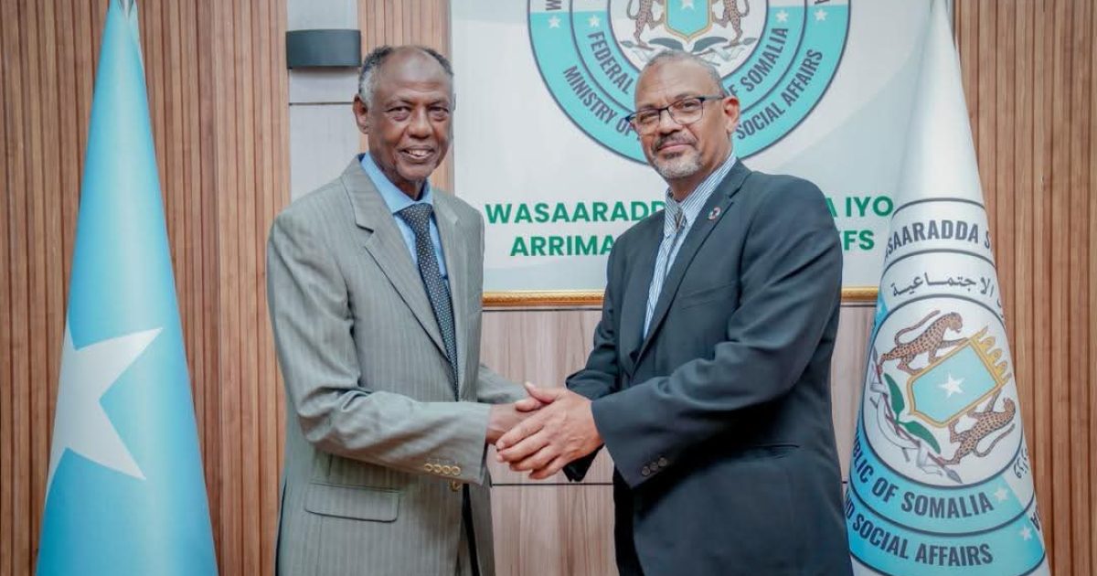 Wasiirka Shaqada XFS oo qaabilay wafdi ka socday WFP