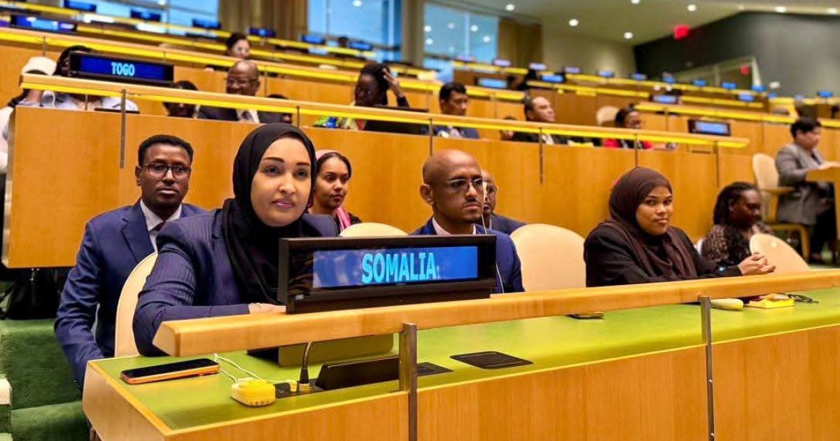 Wasiirka Qoyska XFS oo khudbad ka jeedisay Shirka Haweenka Adduunka ee New York