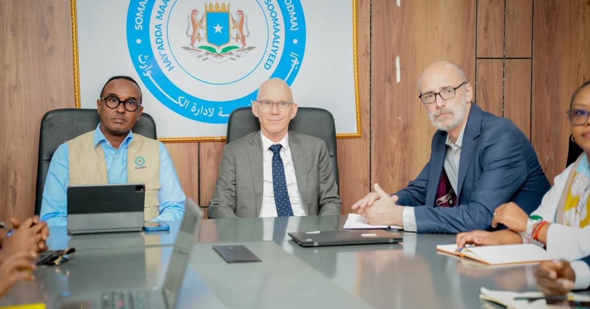 Guddoomiyaha Hay’adda SoDMA oo kulan mira-dhal ah la yeeshay Wakiilka QM ee Soomaaliya