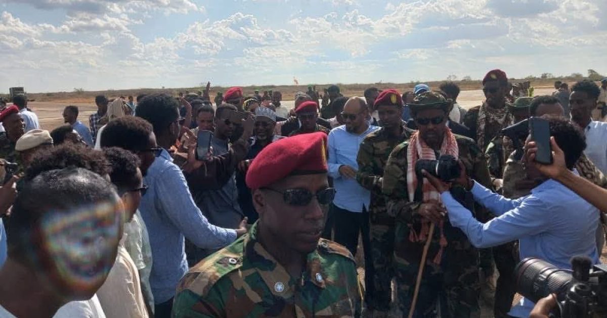 Wafdi uu hoggaaminayo Guddoomiyaha Golaha Shacabka BJFS oo gaaray Baydhabo