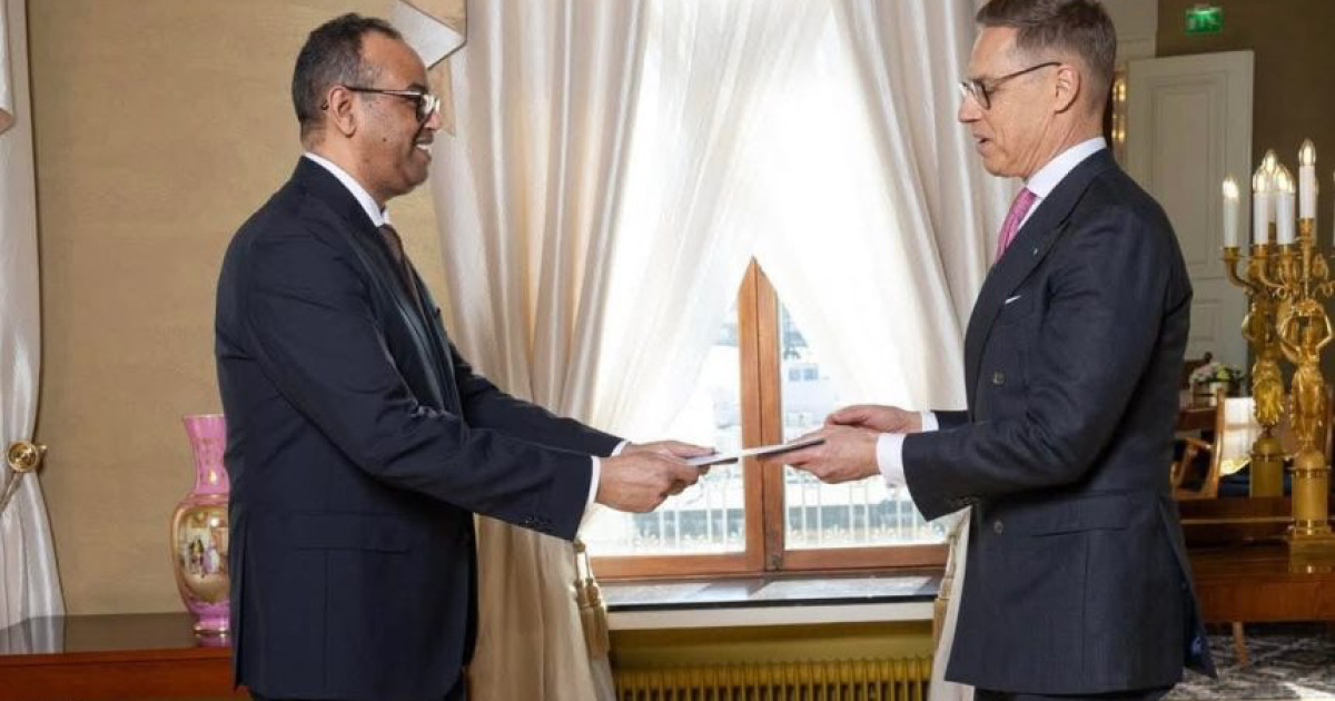 Soomaaliya oo markii ugu horreysay safiir u magacawday dalka Findlan