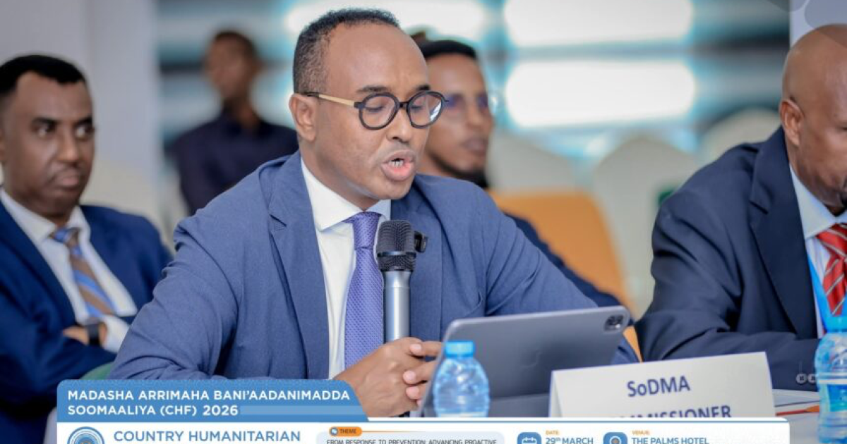 Guddoomiyaha Hay’adda SoDMA oo ka qayb galay Shirka Arrimaha Bani’aadannimada Soomaaliya