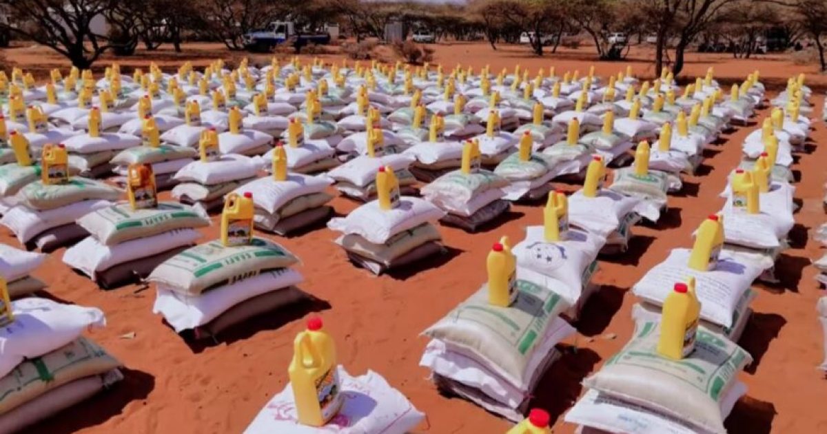 In ka badan 1,100 qoys ayaa ka faa’iideystay deeq raashin ah oo la gaàrsiiyay