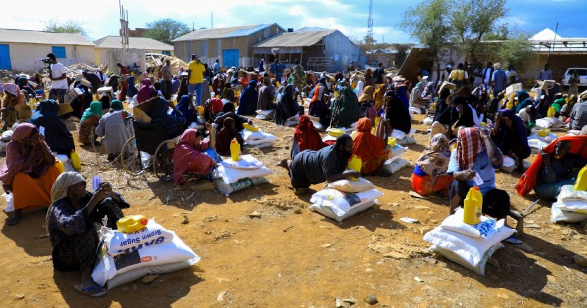 SoDMA, South West Ministry Launch Emergency Food Aid for Drought-Affected Families in Baidoa