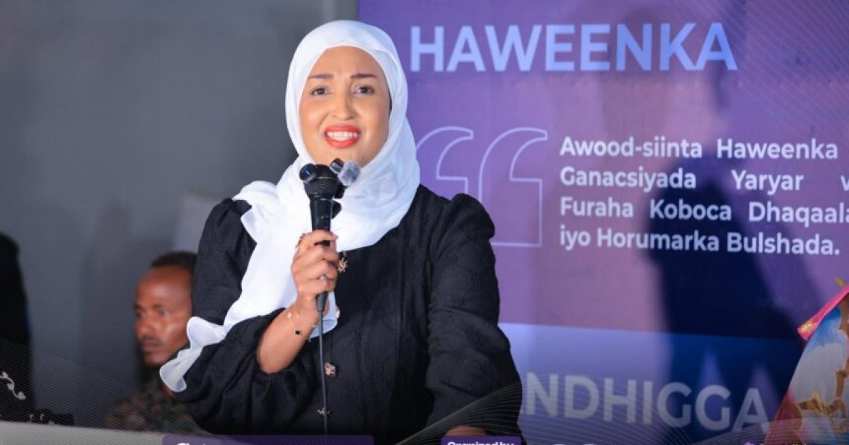 Wasiirka Qoyska XFS oo soo gunaanadday bandhigga Todobaadka ee Haweenka Soomaaliyeed