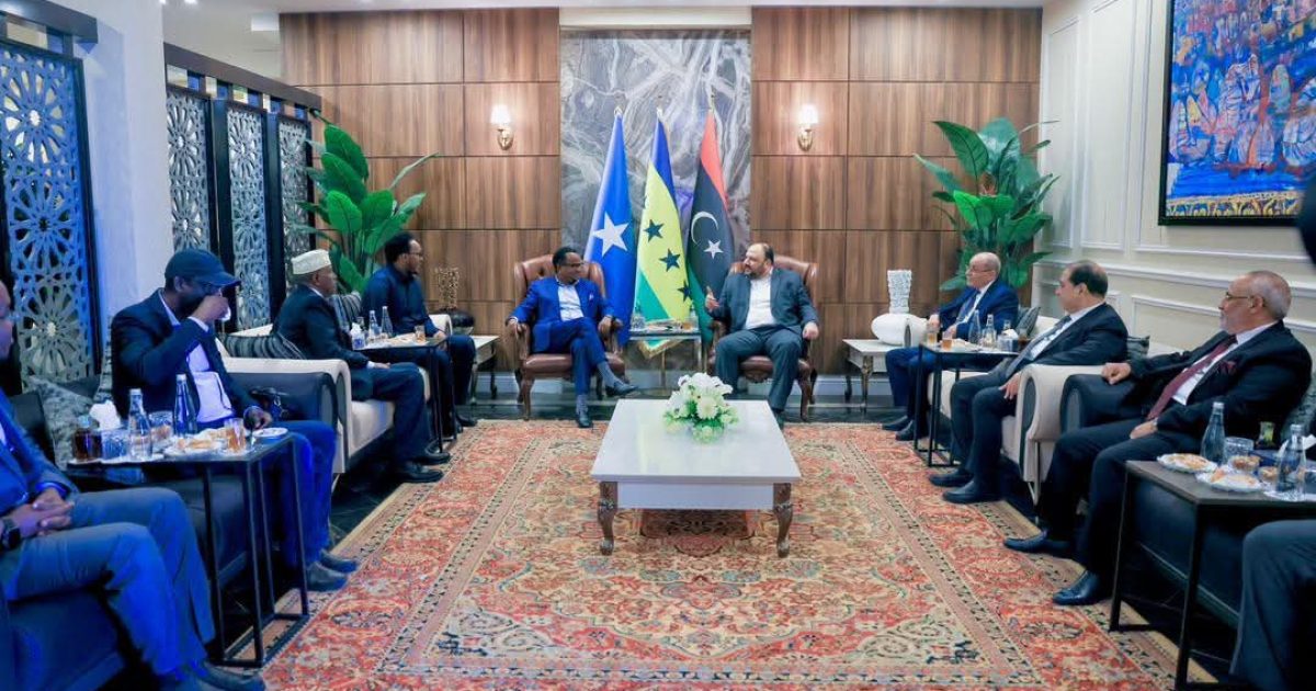 Wasiirka Arrimaha Dibadda XFS oo gaaray Caasimadda Liibiya ee Tripoli