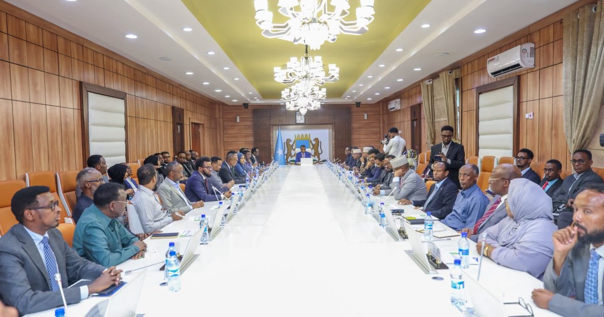 Shirka Golaha Wasiirrada oo lagu meel mariyay Xeer-nidaamiyaha Cafiska Guud