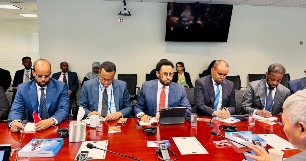 Wasiirka Maaliyadda XFS iyo wafdi uu hoggaaminayo oo gaaray Washington