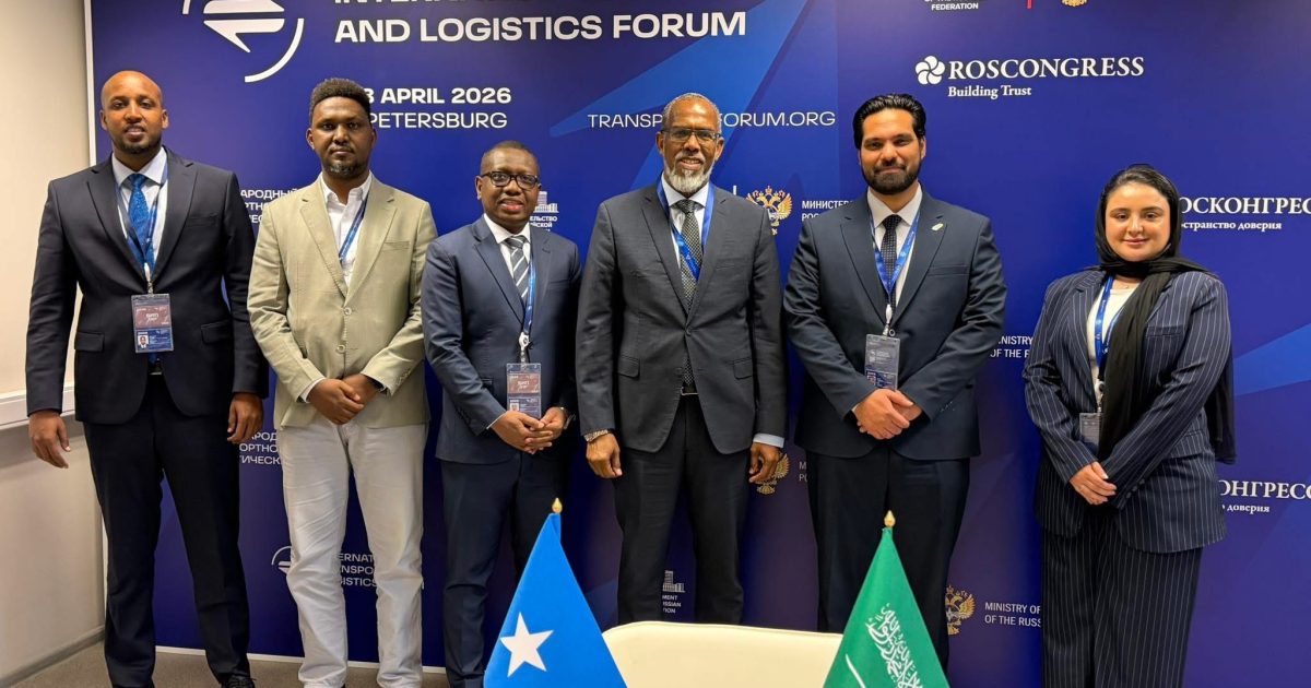 Soomaaliya oo ka qaybgashay Shirka Madasha Caalamiga ah ee Gaadiidka iyo Saadka ee dalka Ruushka