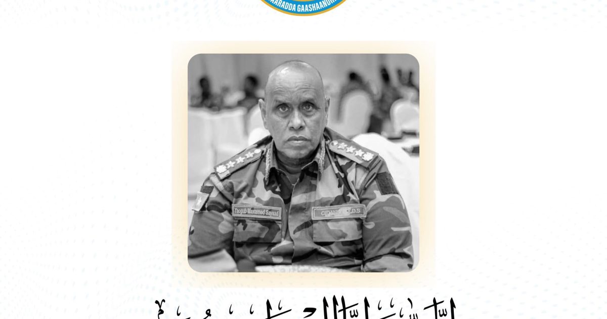 Wasiirka Wasaaradda Gaashaandhigga oo ka tacsiyeeyay geerida taliyihii hore ee Danab iyo TurkiSom