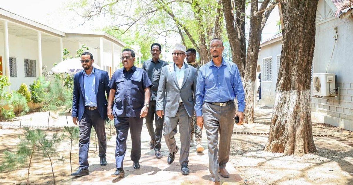 Qaar kamid ah Wasiirrada XFS oo maanta shacbka reer Baydhaba kulan kula qaatay gudaha magaalada