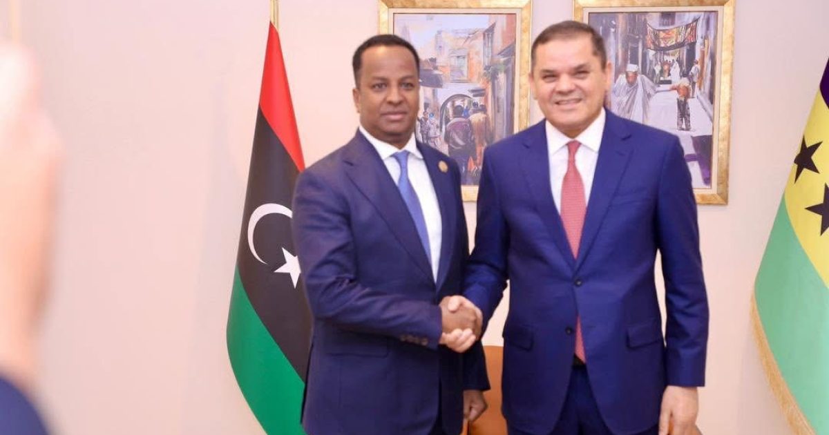 Wasiirka Wasaaradda Arrimaha Dibadda oo la kulmay Raโiisul Wasaaraha dalka Liibiya